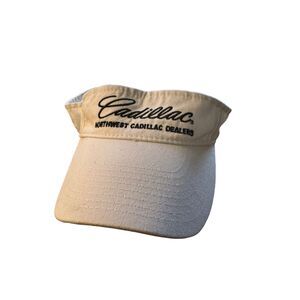 Cadillac Boeing‎ Classic Adults White Golf Outdoors Sports Visor